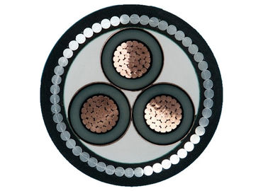 240mm 3 Core Cu 185sqmm Multi Core Armoured Cable Xlpe Swa Pvc 33kv