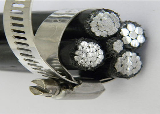 Χαμηλή τάση σακάκι PVC καλωδίου τροφοδοσίας 5 πυρήνων ABC των BS 6622